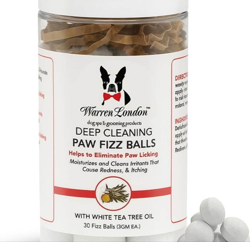 Warren London Deep Cleaning Paw Fizz Balls
